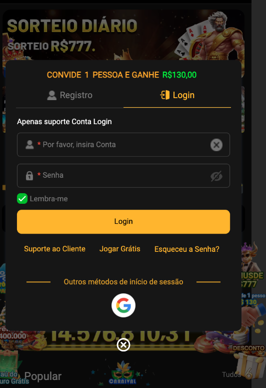Aplicativo móvel 565BET